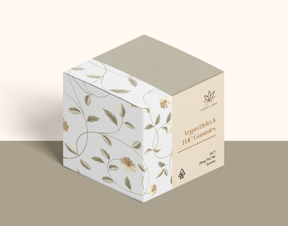 Premium Delta-8 THC Organic Vegan Gummies
