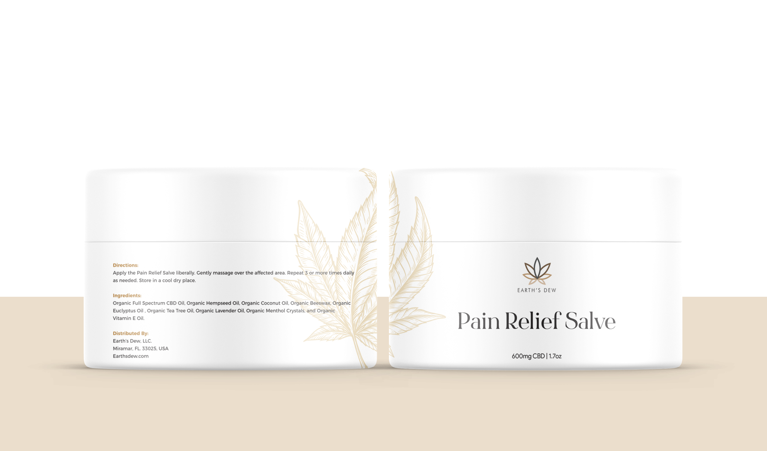 Pain Relief CBD Salve - 600mg